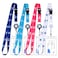 ZHEMEILU Retractable Waterproof Lanyard with ID Badge Reel Holder Detachable Buckle for Ships Key Cards Cruise Essentials Must Have Accessories 4 Colors