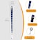 ZHEMEILU Retractable Waterproof Lanyard with ID Badge Reel Holder Detachable Buckle for Ships Key Cards Cruise Essentials Must Have Accessories 4 Colors