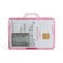 ID Stronghold RFID Blocking Badge Holder Landscape DuoLite by Identity Stronghold FIPS Approved Badge Holder 100 USA Made Pink