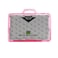 ID Stronghold RFID Blocking Badge Holder Landscape DuoLite by Identity Stronghold FIPS Approved Badge Holder 100 USA Made Pink
