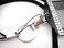 ALL in Rhinestone Lanyard Bling Crystal Necklace Card Holder for IdKeyCell Phone White