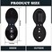Sadnyy Police Badge Holder Neck Chain Leather Badge Security Card Holder with Inside ID Storage for Police Firefighter DetectiveOval