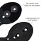 Sadnyy Police Badge Holder Neck Chain Leather Badge Security Card Holder with Inside ID Storage for Police Firefighter DetectiveOval