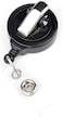 NEELSA Skull Drinking Coffee Badge ReelRetractable Name Card Badge Holder with Alligator Clip Medical MD RN Nurse Badge IDOffice Employee Name Badge