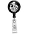 NEELSA Skull Drinking Coffee Badge ReelRetractable Name Card Badge Holder with Alligator Clip Medical MD RN Nurse Badge IDOffice Employee Name Badge