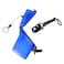 HiCycle2 Sport Waterproof ID Card Badge Holder Case with Lanyard Cover Multiple Credit Cards Registration ins Card Heavy Duty Durable Locker Dry Box 2 Pack Clear Blue