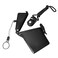 HiCycle2 Sport Waterproof ID Card Badge Holder Case with Lanyard Cover Multiple Credit Cards Registration ins Card Heavy Duty Durable Locker Dry Box Black2pack