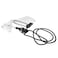 HEYDEFO Sport Waterproof ID Card Badge Holder Case with Lanyard Cover Multiple Credit Cards Registration ins Card Heavy Duty Durable LockerDry Box Clear