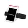 Novah Water Resistant Armband ID Badge Holder with Resealable Red Zip Rugged Adjustable Arm Band Perfect Arm Ski Pass Holder for Lift Ticket