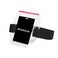 Novah Water Resistant Armband ID Badge Holder with Resealable Red Zip Rugged Adjustable Arm Band Perfect Arm Ski Pass Holder for Lift Ticket