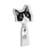 WIRESTER Retractable Badge Reel ID Holder with Alligator Clip for Office Worker Medical Staffs Student Black White Tuxedo Cat