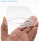 WTQ 10 Pack Waterproof ID Badge Holders Fits 3x5 in Inserts Sealable Badge Holder with Zipper Clear Plastic Name tag Holder Vinyl ID Card Protector