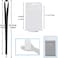 YOUOWO 5 Pack Black Lanyards with Vertical ID Badges Holder and Retractable Badge ReelsNeck Lanyard for Keys Card Holder