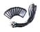 yueton 10pcs Vertical Style Leather Business ID Badge Card Holder Name Card Business Card Holder Tag with Long Neck Strap Band Lanyard Black