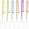 ceiba tree Ceiba Tree 24 Bright Lanyards with ID Badge Holders Quick Release Safety Lanyard for Kids Hall Pass Lanyard VBS School Supply