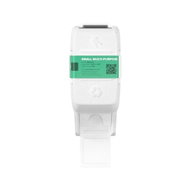 Zebra Technologies Zebra ZSB Series Labels Potato StarchBased Printer Label Paper Recyclable Cartridge for Stickers Versatile CloudBased Adhesive Multipurpose 125 x 125