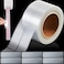 Zonon 500 Pcs Label Protector Back to School Clear Labels Stickers Wafer Seals Waterproof Labels Library Supplies for Protecting Barcodes Numbers and Stickers 06 x 216 InchRectangle