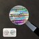 ILMBVM 180pcs Tamper Proof Hologram Stickers Security Genuine Originald Labels Warranty Void Seal Tamper evident Stickers with Unique Serial Number 06inchCircular