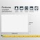 BETCKEY Compatible DYMO 1744907 4x6 Shipping Labels Perforated Compatible with DYMO Labelwriter 4XL Rollo Zebra NOT Fit 5XL 12 Rolls2640 Labels