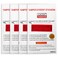 CHTEP TAMPER ChtepTamper Tamper Evident Stickers Red 08 x 24 Inches