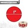 Kube with 1000 StickersRoll Thank You Permanent 1 Inch Label Sticker