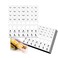 Topabel 1120 Pcs Medicine Instruction Label 1 Inch Morning Noon Evening Bedtime Medication Remider Stickers for Pill Case