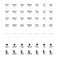 Topabel 1120 Pcs Medicine Instruction Label 1 Inch Morning Noon Evening Bedtime Medication Remider Stickers for Pill Case