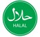 Poskornwel 15 inch 300 PCS Halal Food Label Circle Label Halal Identification Waterproof Removable Stickers