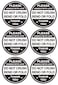 Poskornwel 2 300 PCS Black Do Not Crush Bend or Fold Handle with Love Labels Stickers Shipping Mailing Cartons Envelops Adhesive Labels
