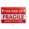 BTYMS 2 x 3 Inch Fragile Stickers Handle with Care Warning Labels This Side Up Stickers for Shipping and Moving 500 Labels