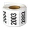 OfficeSmartLabels 20012500 Consecutive Number Labels 1 x 15 inch White 500 Labels 2001 to 2500 Number Sequence Stickers for Inventory Shipping Distribution OR Manufacturing