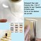 Besttile 25x16 Inch Clear Waterproof Label Protectors for Essential Oil Bottle Labels and Food Jars Labels 300 Barcode Label ProtectorsRoll