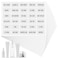 Piriuuo 360 Pcs Waterproof Labels for Bottles Travel Toiletry Bottles Refillable Clear Bathroom Labels for Organizing Shampoo Conditioner Lotion Cream
