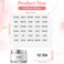 Piriuuo 360 Pcs Waterproof Labels for Bottles Travel Toiletry Bottles Refillable Clear Bathroom Labels for Organizing Shampoo Conditioner Lotion Cream