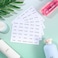 Piriuuo 360 Pcs Waterproof Labels for Bottles Travel Toiletry Bottles Refillable Clear Bathroom Labels for Organizing Shampoo Conditioner Lotion Cream
