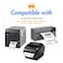OfficeSmartLabels 4 Rolls 900Roll 15 x 15 Direct Thermal Labels 1 Core Compatible with Rollo Label Printer Zebra Desktop Printers All Purpose QR Barcode Address Adhesive Perforated