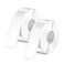 XIHIRCD 420pcs2 Rolls Thermal Labels for Phomemo D30 12x40mm Label Printer Maker Tape SelfAdhesive Label Print Paper Stickers for Home Office White