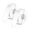 XIHIRCD 420pcs2 Rolls Thermal Labels for Phomemo D30 12x40mm Label Printer Maker Tape SelfAdhesive Label Print Paper Stickers for Home Office White