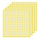 ericotry 5 Sheets 1050PCS Labels Blank White Small Round Circle Essential Oil Bottle Cap Top Labels Stickers Perfect for Roller Bottles Sample Vials White