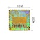 TLK&FBB 500pcs Laser Hologram Stickers Tamper EVIDENT Security Seal with Serial Numbers Void if Removed 0787 inch Golden Square Hologram Label Tamper Proof Stickers