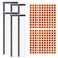 WOOPSOO 8 Pieces Electrical Panel LabelsCircuit Breaker Panel Fuse Electric Box Load Center Identification Labels Stickers Up to 50 Entries Sign Labels with Round Stickers for House Commercial UseWhit