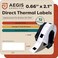 Aegis Adhesives Replacement for Brother DK1204 12 Rolls 4800 Total 066 X 21 Direct Thermal Address Labels with Reusable Frame Compatible with QL Printers QL800 QL810W QL820NWB