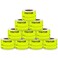 aleplay Aleplay Visitor Pass Stickers Name Identification Tag Labels Writable 23 Inch Fluorescent Yellow 300 Stickers Per Roll10 Rolls