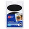 Avery Chalkboard Labels 175 x 375 Oval Labels Black NonPrintable 12 Total 73363