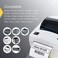 BETCKEY 4 x 1 102 mm x 25 mm Multipurpose Labels Compatible with Zebra Rollo Label PrinterPremium Adhesive Perforated 1 Rolls 1375 Labels