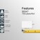 BETCKEY Compatible DYMO 30347 1 x 112 Book Spine Labels Compatible with DYMO Labelwriter 450 4XL NOT FIT 550 5XL 6 Rolls4500 Labels