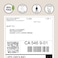 Buhbo 4 x 6 Direct Thermal Labels Perforated and BPA Free Compatible with Zebra Rollo Printers Commercial Grade White Shipping Labels 500 pcs