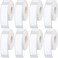 Chinco 1280 Pieces Label Printer Tape 12 x 40 mm Laminated Labeling Stickers Replacement Compatible with D30 Portable Printer Label Print Paper for Office 160 Labelroll