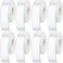 Chinco 1280 Pieces Label Printer Tape 12 x 40 mm Laminated Labeling Stickers Replacement Compatible with D30 Portable Printer Label Print Paper for Office 160 Labelroll