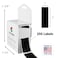 ChromaLabel 1 x 3 Inch All Purpose Permanent Color Code Rectangle Labels 100 Stickers per Dispenser Box Black